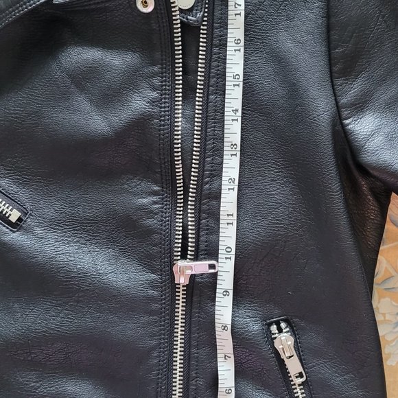 Monk & Lou Vegan Leather Moto Jacket - Picture 5 of 6